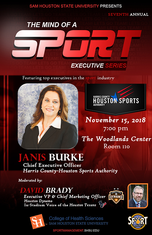 The Mind of a Sport Executive Forum 2018 Poster